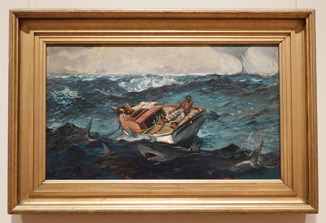 The Gulf Stream by Winslow Homer in the Metropolitan Museum of Art, February 2020