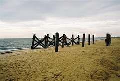 Remains of Wellington Pier,  Great Yarmouth, Norfolk