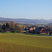 Blick über Hörden zum Harz