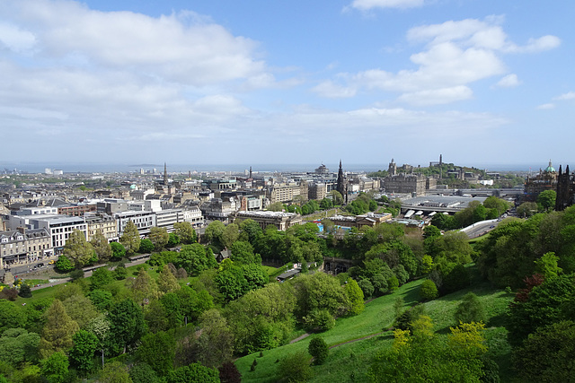 View Over Edinburgh