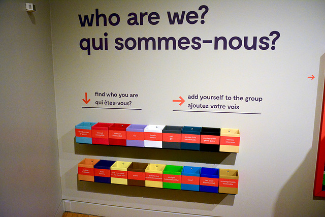 Canada 2016 – Toronto – Royal Ontario Museum – Who are we?