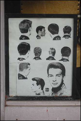 old school barber shop