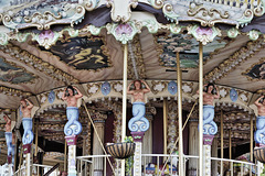 Mermaids – Paseo Marítimo Rey de España, Fuengirola, Málaga Province, Andalucía, Spain, Amusement Park, carousel