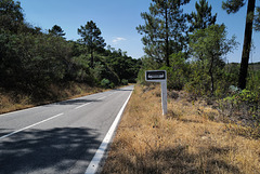 Algarve, Barranco do Velho, Bus stop