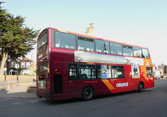 First Eastern Counties 37061 (YJ06 XMO) in Southwold - 19 Jul 2022 (P1120550)