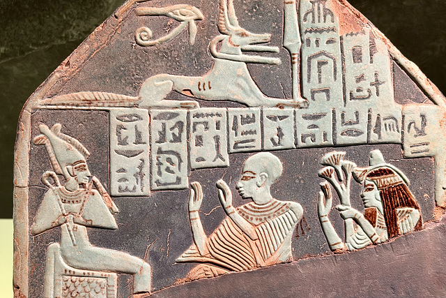 Rijksmuseum van Oudheden 2025 – Discovering Ancient Egypt – Amenemheb and Kaïrines worship Osiris