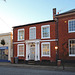 Houses on Thoroughfare, Woodbridge, Suffolk