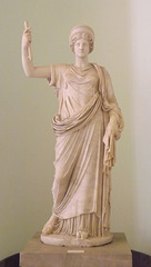 Hera of the Ephesos-Vienna Type in the Naples Archaeological Museum, July 2012