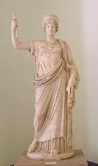 Hera of the Ephesos-Vienna Type in the Naples Archaeological Museum, July 2012