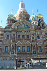La iglesia del Salvador, es la  iglesia ortodoxa más importante de Rusia,