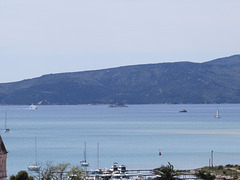 Trogir : vue à l'ouest, 2