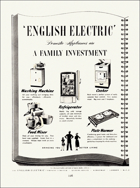 English Electric Company Ad, 1950