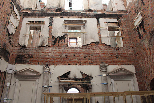 Marble Hall, Clandon Park, Surrey (Post Fire Damage)