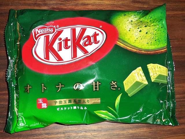 Kit Kat Green Tea flavour