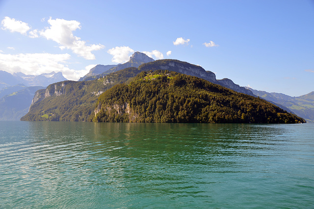 Seelisberg, und das Innerschweizer Alpenmassiv