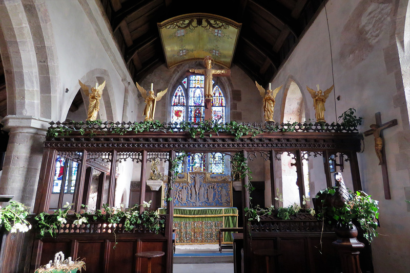 brinsop church, herefs.