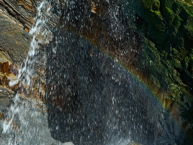 Cornwall - Sandymouth - Waterfall No.1