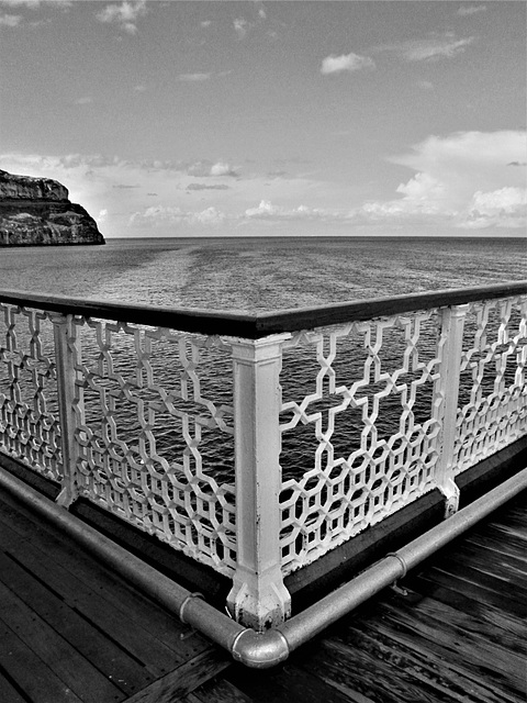 On the Pier.