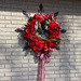 Poinsettia Christmas Wreath..... Merry Christmas....