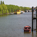 Hausboote im Spreehafen