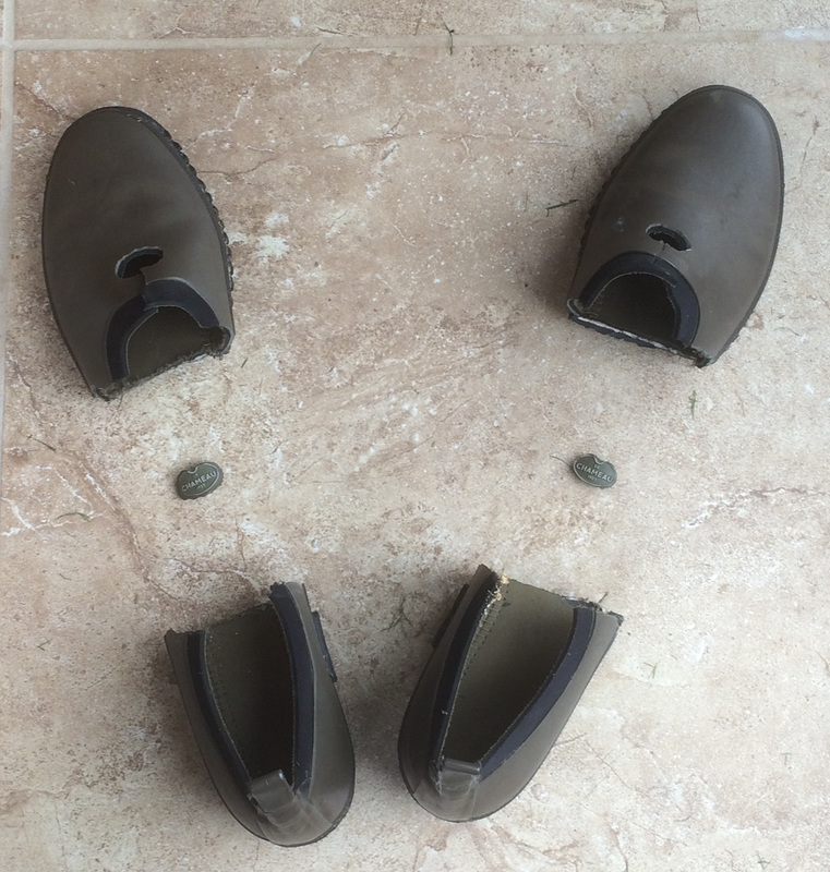 When your shoes are too small?