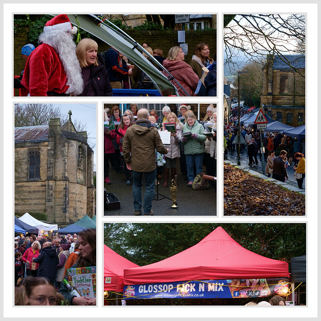 Christmas Market Collage