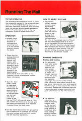 Pitney Bowes Model 6100 Operation Card – Page 2