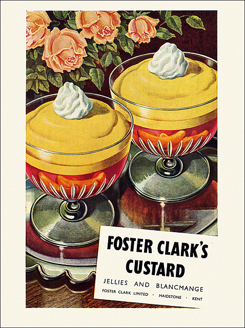 Foster Clark's Custard Ad, 1950