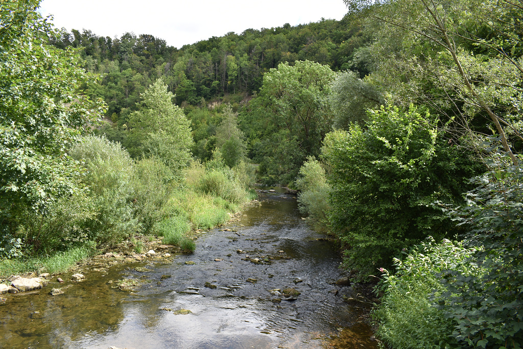 Die Eyach bei Haigerloch