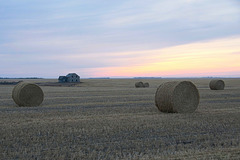 stone house-October sunrise