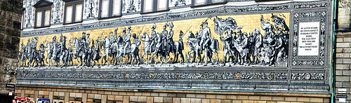 Dresden. Der Fürstenzug. ©UdoSm