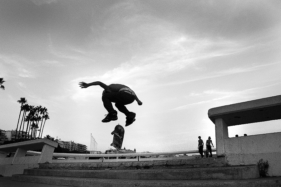 skate sur la Croisette Cannes