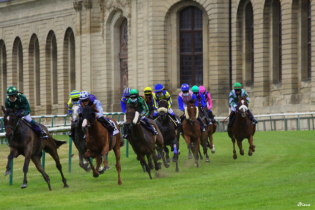 Retour des courses à Chantilly