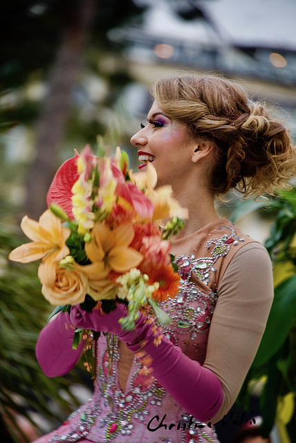 the flower girl