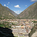 Looking Down At Ollantaytambo