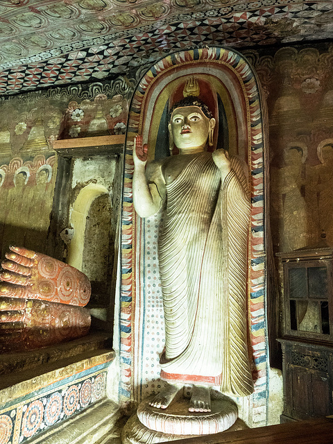 Sri Lanka tour - the fifth day, Dambulla cave temple, UNESCO World Heritage