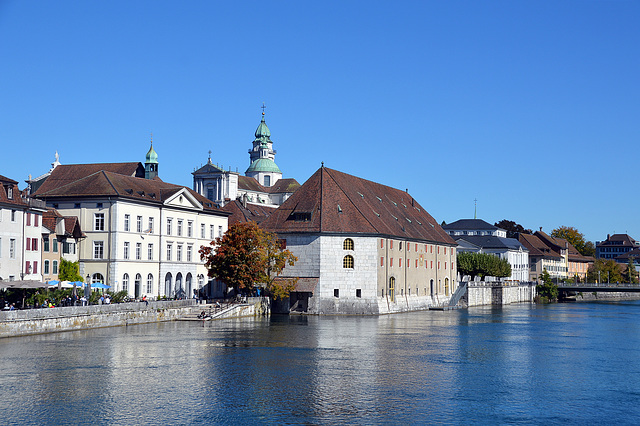 Herbsttag in Solothurn an der Aare