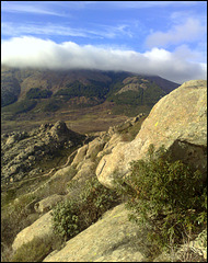 La Sierra de La Cabrera on a mild January day.