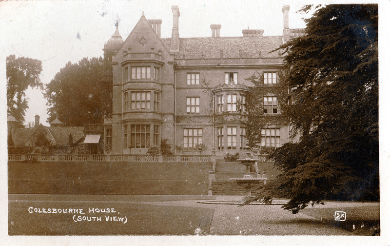 Colesbourne House, Gloucestershire (Demolished c1958-60)