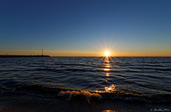 abends am Strand von Klaipeda (© Buelipix)