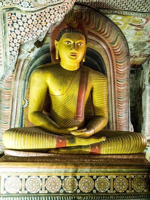 Sri Lanka tour - the fifth day, Dambulla cave temple, UNESCO World Heritage