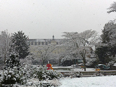 Neige à Angers