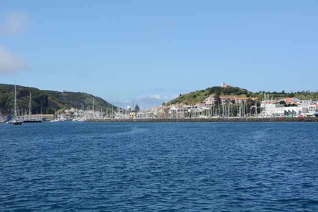 Azores, Marina of Horta - First Port on the Way from America to Europe