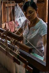 Seidenweberei in Inn Paw Khon (© Buelipix)
