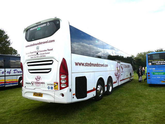 St. Edmunds Travel PC23 BUS at Stonham Barns - 13 Aug 2023 (P1160028)