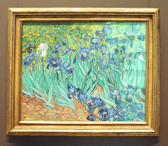 Irises by Van Gogh in the Getty Center, June 2016