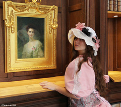 la belle et son reflet devant son ancêtre la belle et son reflet devant son ancêtre
