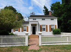 The Kirby House in Old Bethpage Village, August 2022