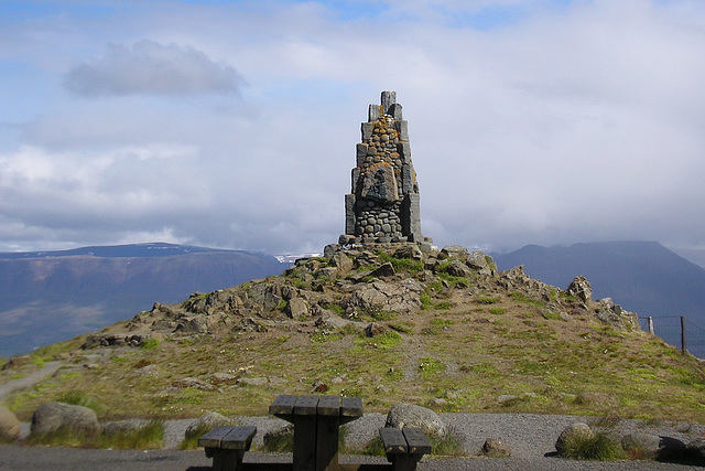 Stephan G Stephansson Monument