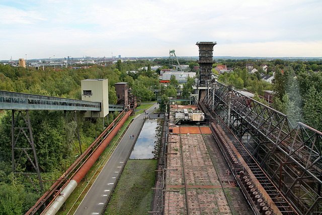 Aussicht vom Kohlenturm (Kokerei Hansa, Dortmund-Huckarde) / 9.09.2018